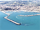 Il porto di San Benedetto, veduta aerea