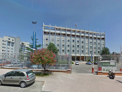 La sede della Questura, della Polizia di Stato e della Stradale in viale della Repubblica ad Ascoli Piceno