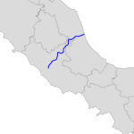 Strada Salaria, percorso completo
