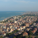 Il panorama del territorio comunale di Grottammare (Ascoli Piceno)