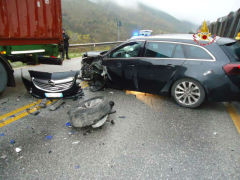 Incidente ss761 tra Frabriano e Serra San Quirico