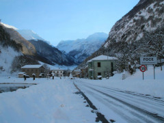 Foce di Montemonaco sotto la neve