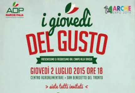 i giovedì del gusto