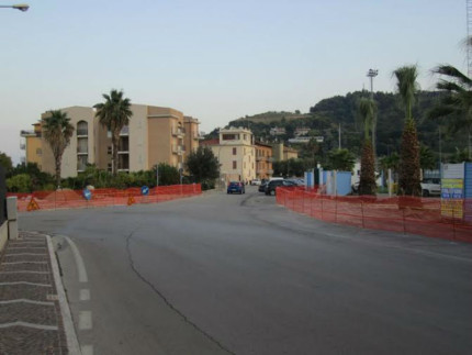 lavori per la rotatoria