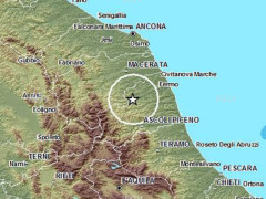 Scossa di terremoto nel fermano