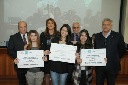 premiazione nella giornata dell'economia