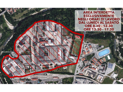 Bonifica amianto ex Sgl Carbon: area interessata ad Ascoli Piceno