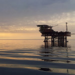 piattaforma, trivelle per l'estrazione di gas e petrolio in mare, ambiente, energia