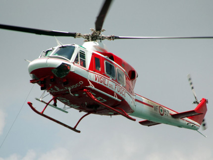 L'elicottero dei Vigili del Fuoco, ricerche, 115