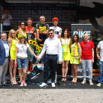 Podio maschile della Gran fondo di San Benedetto del Tronto