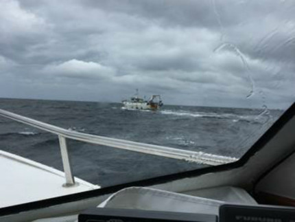 Peschereccio in difficoltà al largo di San Benedetto del Tronto