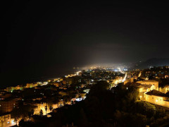 Grottammare di notte, foto di Gianni Caso