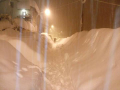 La neve caduta abbondante su Ascoli Piceno e tutti i comuni della provincia