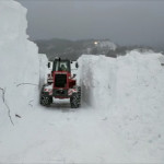 L'intervento dei Vigili del Fuoco nell'ascolano per raggiungere la frazione di Colle rimasta isolata dopo l'abbondante nevicata del gennaio 2017