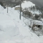 L'intervento dei Vigili del Fuoco nell'ascolano per raggiungere la frazione di Colle rimasta isolata dopo l'abbondante nevicata del gennaio 2017
