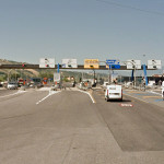 La stazione (casello) di San Benedetto del Tronto sull'autostrada A-14