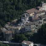 Il comune di Arquata del Tronto (AP) dopo il terremoto del 24 agosto 2016