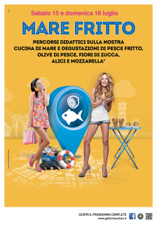 Centro Commerciale Auchan Grottammare ospita "Mare Fritto" - locandina