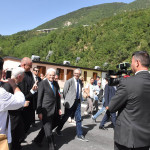 Visita del Presidente Mattarella ad alcune zone colpite dal terremoto del 2016