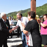 Visita del Presidente Mattarella ad alcune zone colpite dal terremoto del 2016