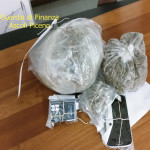 La droga sequestrata dalla Guardia di Finanza a San Benedetto del Tronto