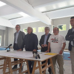 Della Valle in visita ad Arquata del Tronto