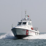 Una motovedetta della Guardia Costiera di Pesaro, la CP872