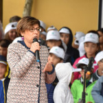 L'inaugurazione della scuola di Arquata del Tronto "Lo Specchio dei Tempi" con la neo commissaria alla ricostruzione De Micheli