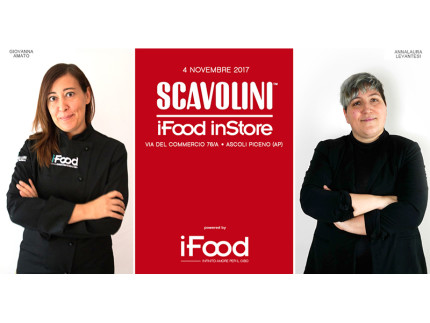 Show-cooking allo Scavolini Store di Ascoli Piceno con le blogger Giovanna Amato e Annalaura Levantesi
