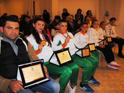Premiazione atleti a Monteprandone