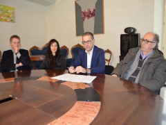 Firma del protocollo contro i miasmi in alcuni Comuni del Piceno