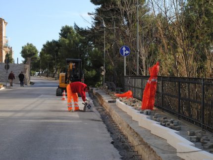 Lavori stradali a Monteprandone