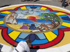 Infiorata a Montefiore dell'Aso