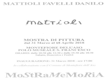 Mostra in memoria di Danilo Mattioli