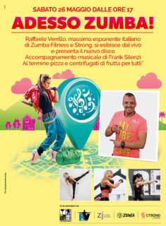 Adesso Zumba! al Centro Commerciale Ipersimply Grottammare - locandina