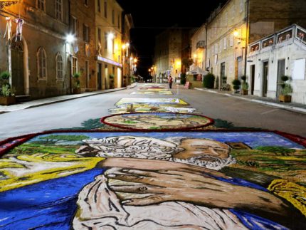 Infiorata a Montefiore dell'Aso