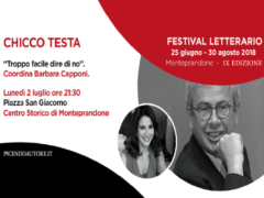 Chicco Testa ospite di Piceno d'Autore