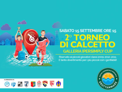 Al Centro Commerciale Ipersimply Grottammare un grande torneo di calcetto