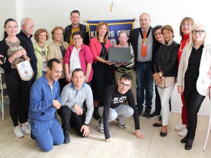 Computer donati al Centro Educativo e Riabilitativo "La clessidra" di Monteprandone