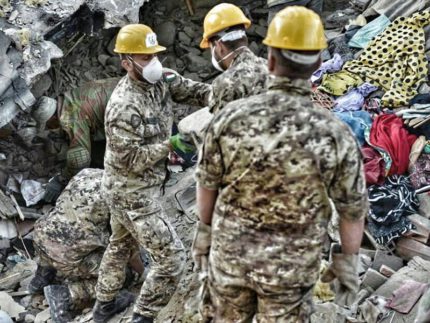 Esercito impegnato nell'emergenza terremoto