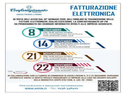 Incontro sulla fatturazione elettronica