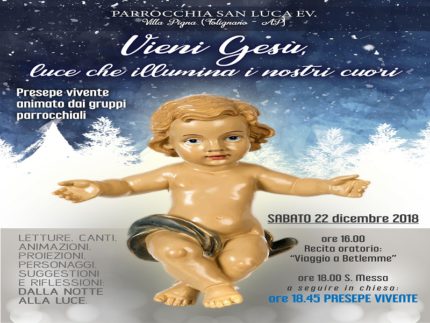 Presepe vivente a Folignano