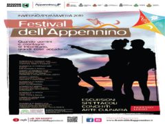 Locandina del Festival dell'Appennino edizione invernale/primaverile 2019