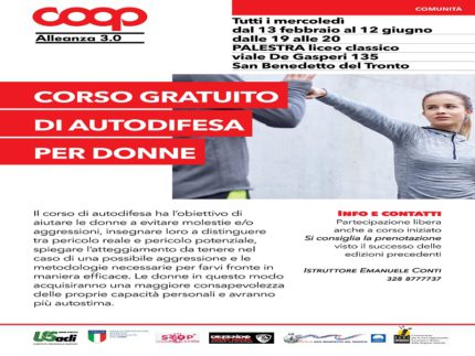 Corso di autodifesa rivolto alle donne