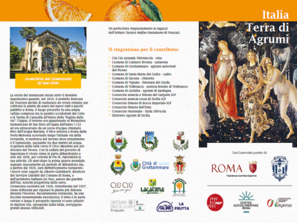 Arancio Biondo del Piceno in mostra a Roma