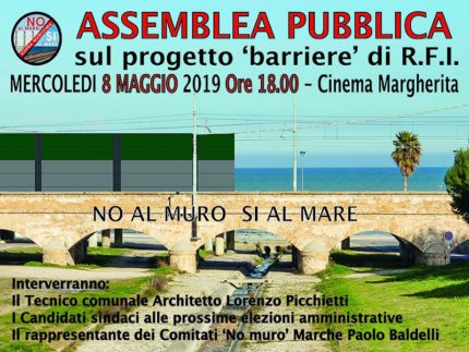 Assemblea a Cupra Marittima sulle barriere fonoassorbenti