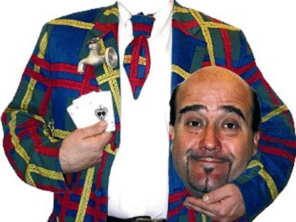 Il comico Alberto Alivernini