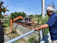 Pulizia del Fosso Centobuchi a Monteprandone