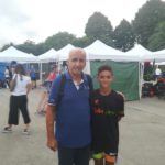 Andrea Di Paola e il presidente del Roller Green Anselmi