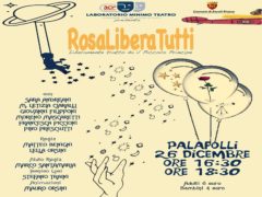 Locandina dello spettacolo "RosaLiberaTutti"